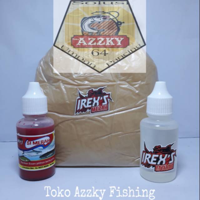 Campuran umpan pancing Lemak kuda irex s merah essen irex merah dan irex putih