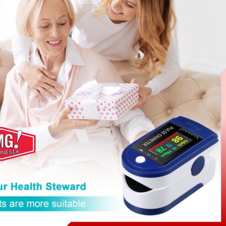 FINGERTIP OXYMETER PULSE Alat Ukur OKSIGEN Dalam Darah Original Oximeter General Care LK 87 88 89 A2
