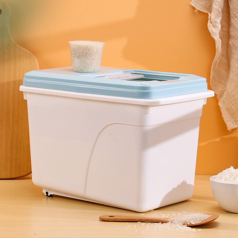 ELFYDO HL0230 Kecil Tempat Penyimpanan Makanan Beras Kacang Food Storage Plastik