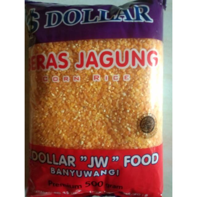 

Beras Jagung (corn rice) kemasan 500 gram