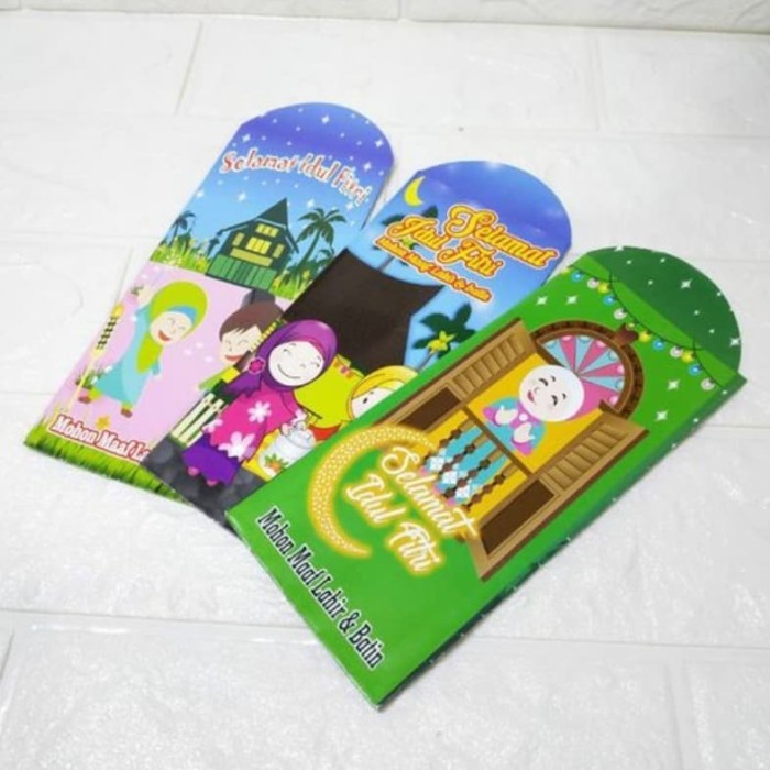 

amplop angpao lebaran THR set jumbo amplop spesial lebaran