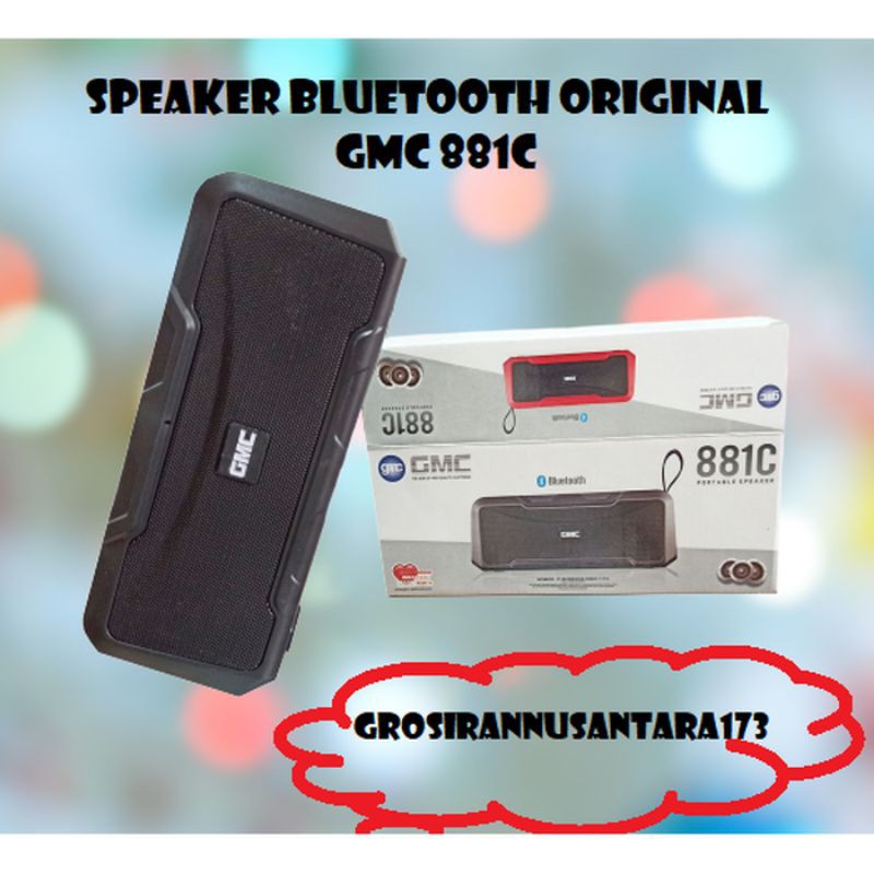 Speakar bluetooth Original GMC 881C Suara Jernih Murah dan Berkualitas