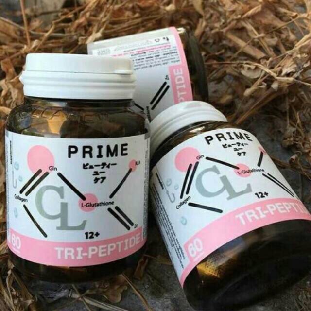 ORIGINAL CL PRIME SUPLEMEN PEMUTIH BADAN CL 12+ / COLLAGEN PREMIUM BY PRIME THAILAND READY STOCK