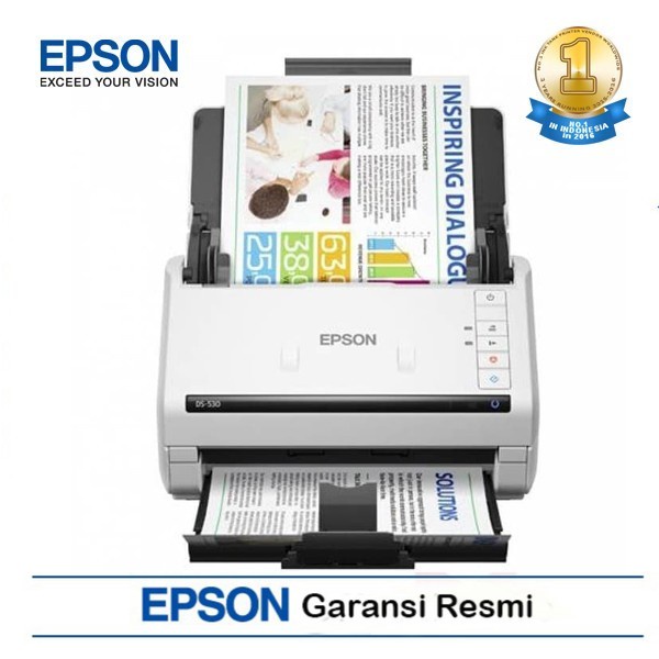 SCANNER EPSON DS 410 / EPSON SCANNER DS410 A4 DUPLEX GARANSI RESMI