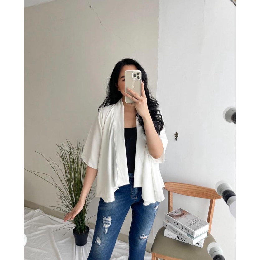 Basic id fashion Outer Basic syalila / cardigan wanita super cantik