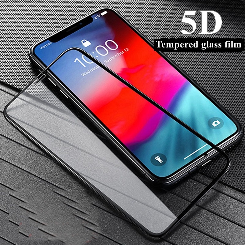 5D tempered glass film iPhone X 6s Plus 6 6s Plus 7 XS MAX XR iphone 11 12 13 pro max