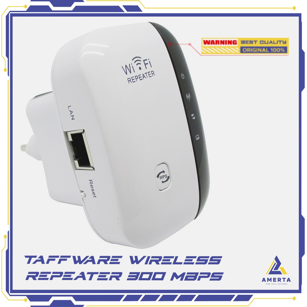 Taffware Wireless-N WiFi Repeater 300Mbps