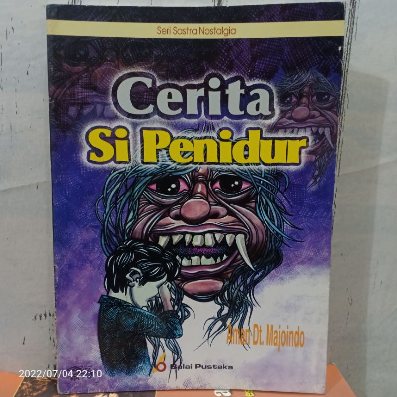 ORIGINAL BUKU CERITA SI PENIDUR - SERI SASTRA NOSTALGIA Karangan By Aman Dt Datuk Majoindo Penerbit 