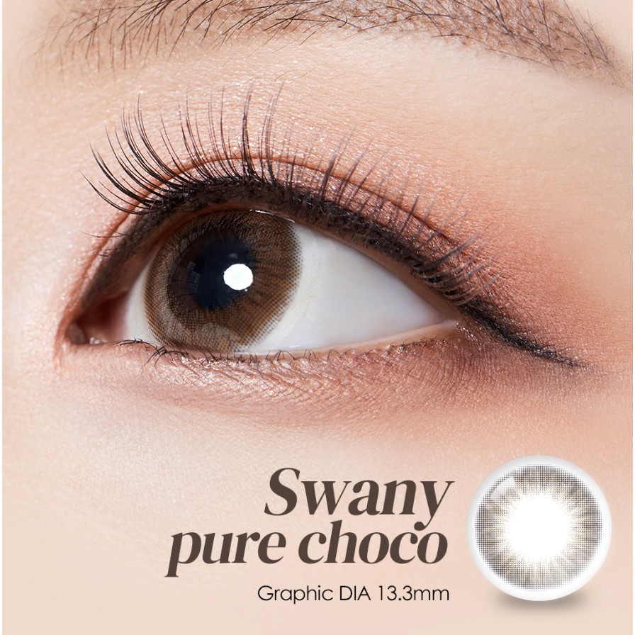 LENSBYSEOUL Olola Swany - Choco Korea Natural Contact Softlens