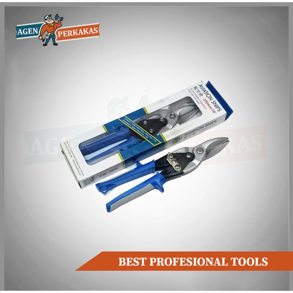 C-Mart Gunting Baja Ringan / Tin snip / Aviation snip CMart 10" CA0096