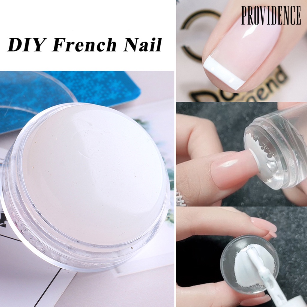 Providence Nail Seal Non-Deformed Detachable Lightweight Round Silicone Transparent Soft Stamper for Manicure