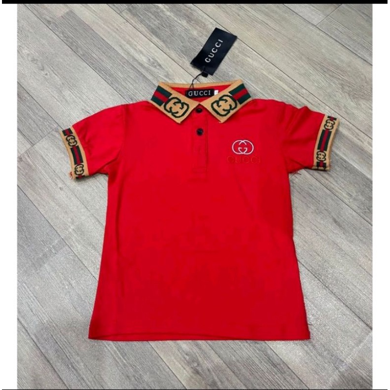 kaos kerah gucci premium