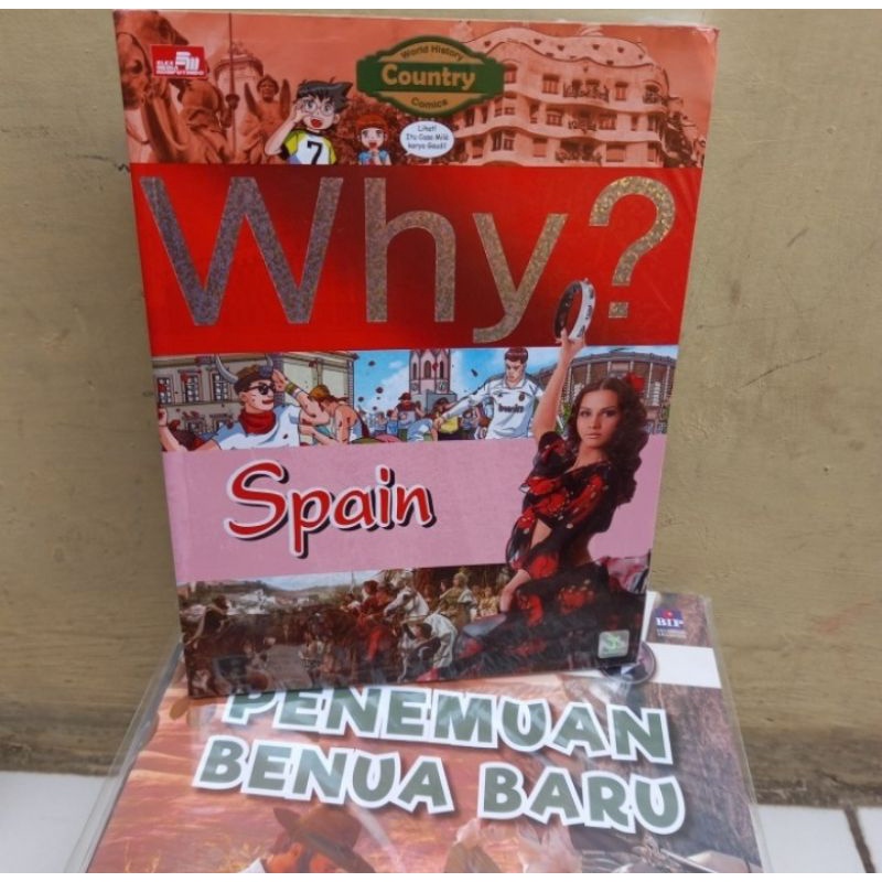 

BUKU WHY SPAIN ORIGINAL