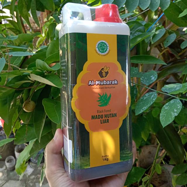 Madu Asli Murni dari Lebah Liar Al-Mubarok 1kg