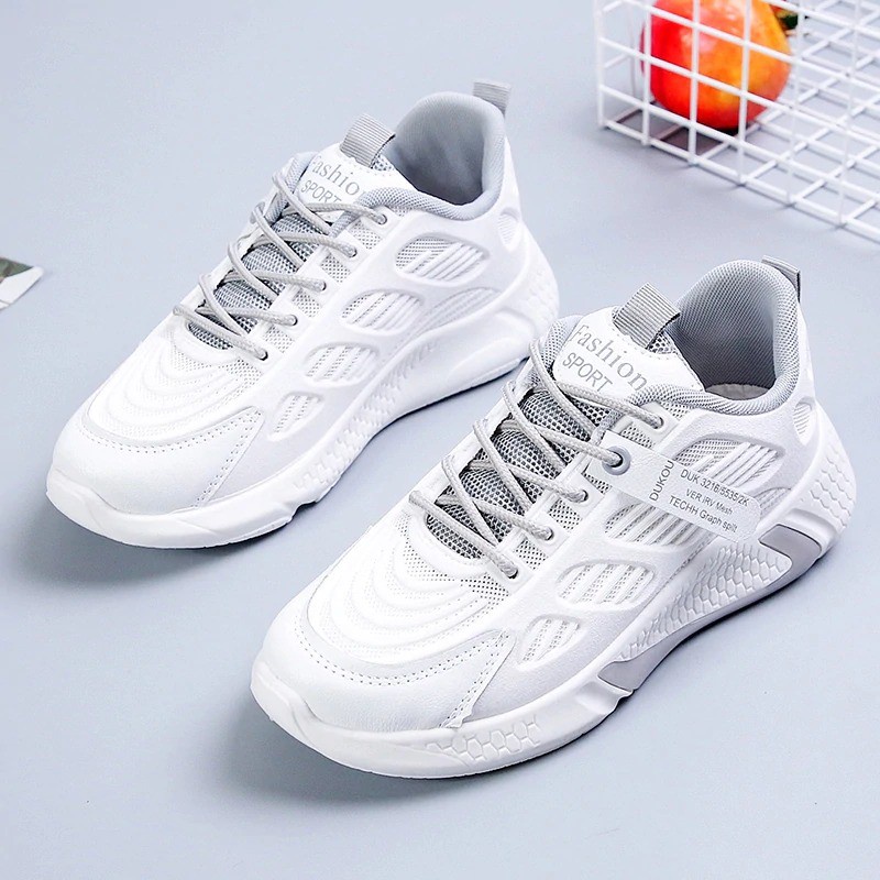 Ambigo Fashion - Sepatu Sneakers Wanita DUKE Casual Shoes - Sepatu Wanita Korea Kekinian Trendy