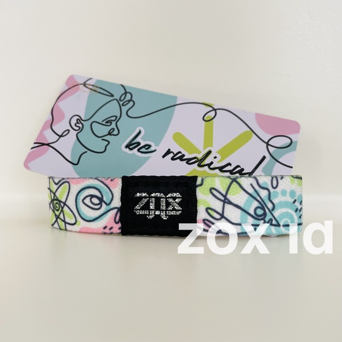 ZOX Be Radical Wristband Bracelet Strap Gelang