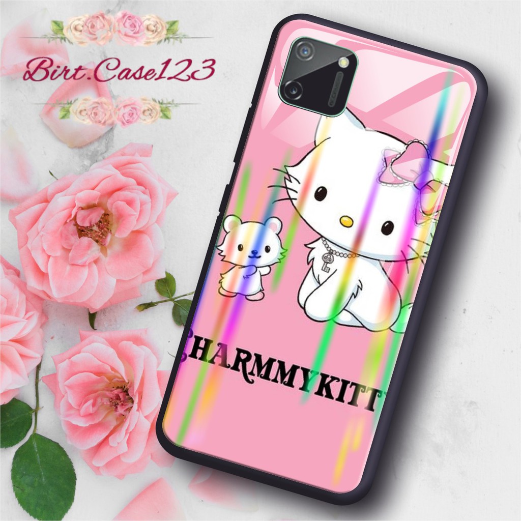 BC Case Gambar CHARMY KITTY back case glass aurora xiaomi redmi 4a 5a 6a 7a 8a 3 4x note4 note4x ETC