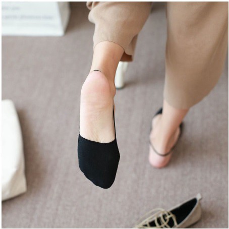 Kaos kaki half pads wanita