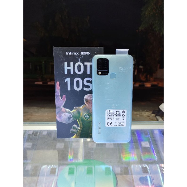 INFINIX HOT 10S 6/128 FULSET  (SECOND)