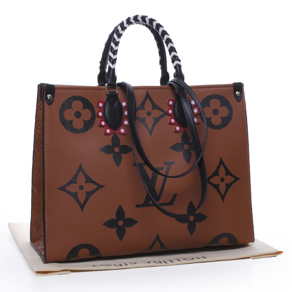 louis vuitton canta on the go gm waterproof yeni siyah 45x30 cm