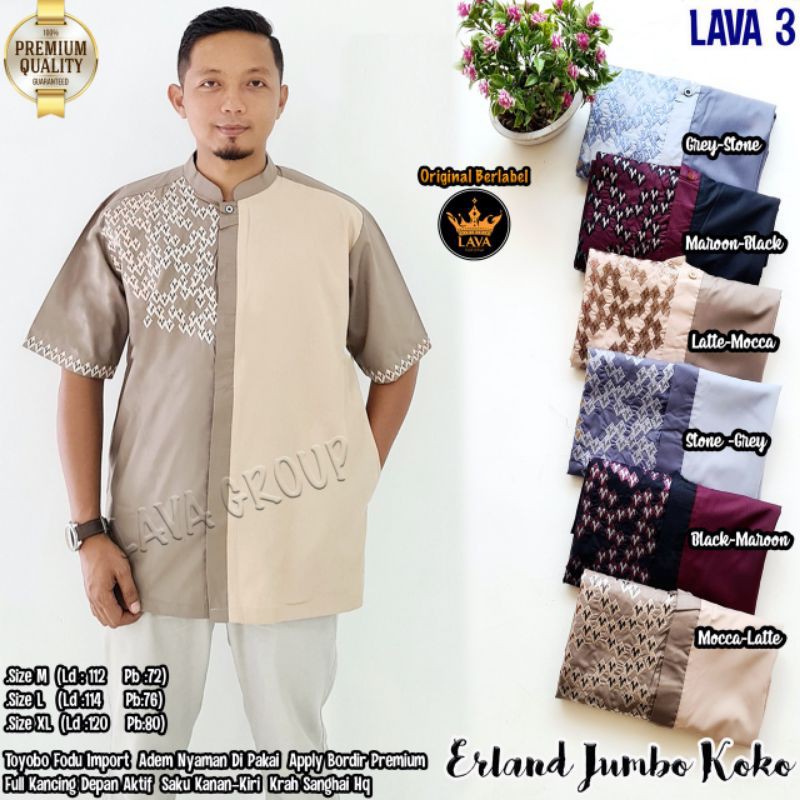 ERLAND JUMBO KOKO TOYOBO BORDIR