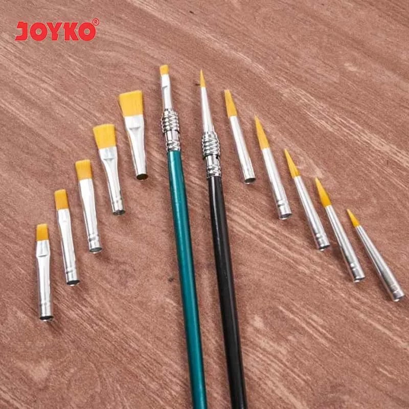 KUAS BONGKAR PASANG - BRUSH/KUAS LUKIS KALIGRAFI/KUAS LEMBUT - JOYKO