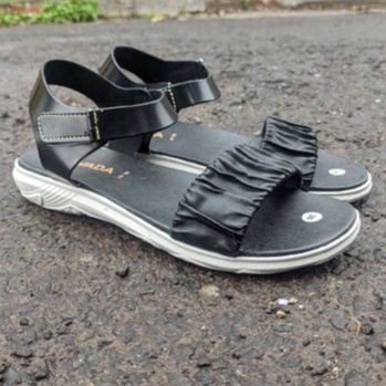 SANDAL PEREMPUAN KOREA TALI BELAKANG SARA  JENIE NCT SENDAL WANITA NEVADA TERBARU - 76372