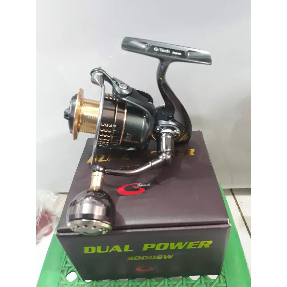Reel G-Tech Dual Power 3000 SW 14 Bearings Japan