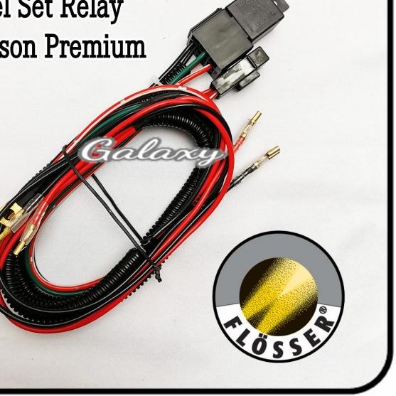 ❈ Kabel Relay Set untuk KLAKSON relay By FLOSSER Original ❋