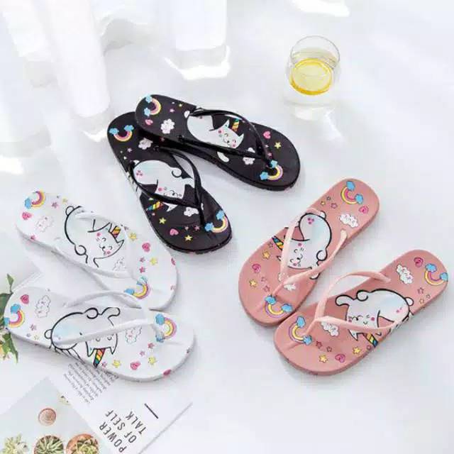 PROMO SANDAL MOTIF KUCING