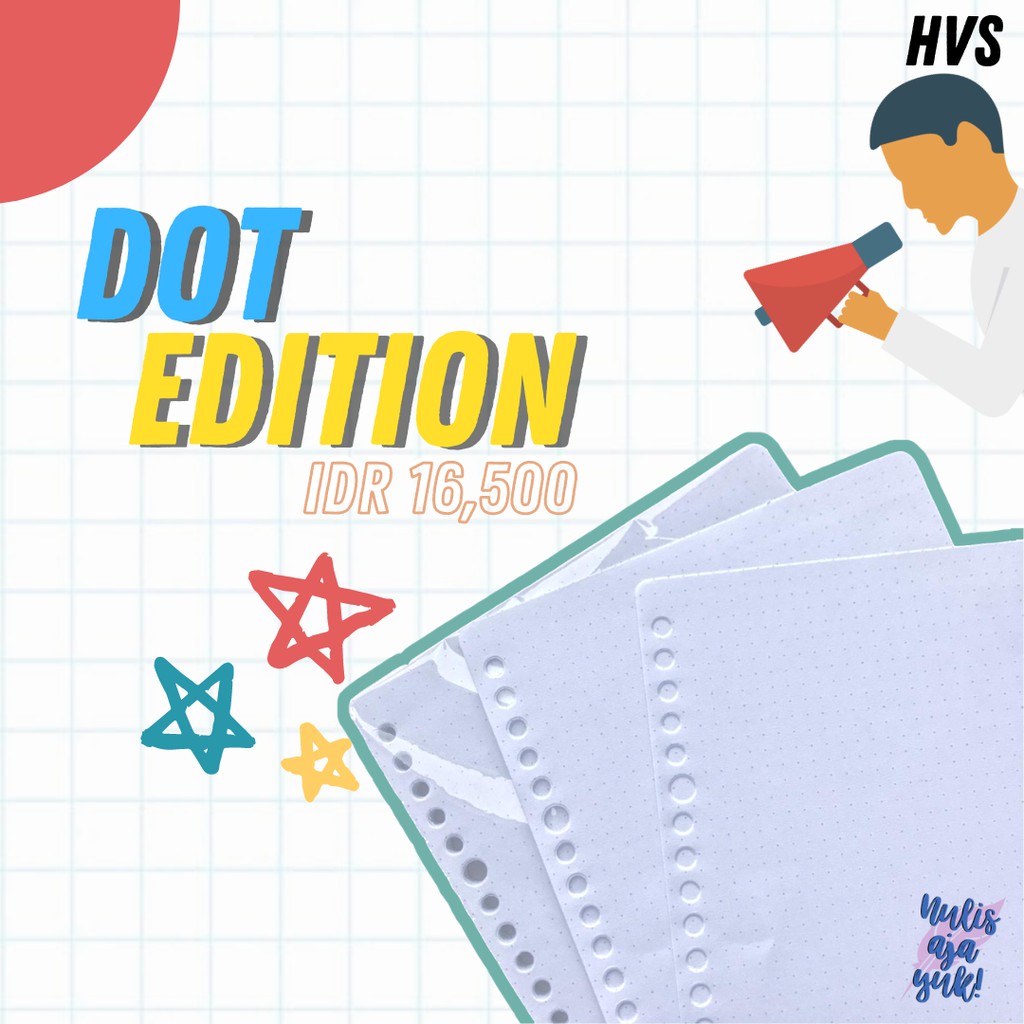 

Refill Binder A5 100GSM Dot