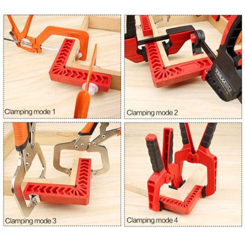 Corner Clamp Multifungsi Penjepit Sudut 90 Derajat Frame Kaca Kayu Angle DURATEC - 7ROT5QRE