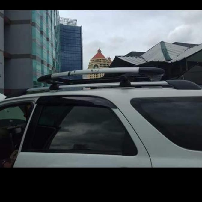 Roof Rak Bagasi Atas Mobil Terios+Kaki Merek Sun Rack