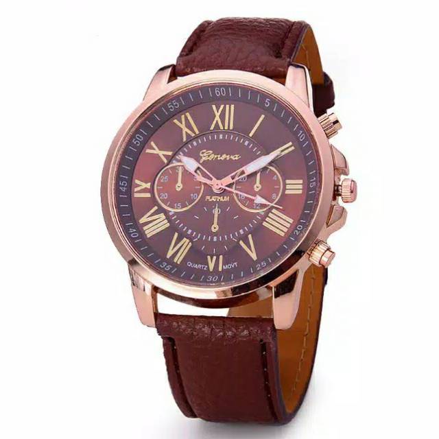 BS206 Jam Tangan Geneva / Analog Quartz / Jam Tangan Cewek (DI JAMIN HIDUP)