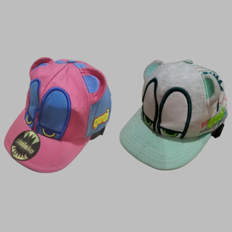 Topi elstinko plax ground dan quel original  (trift)