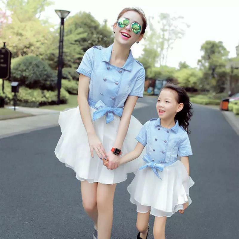 DRESS LOLITA IBU DAN ANAK COUPLE IBU ANAK COUPLE MOM & KIDS DRESS 15