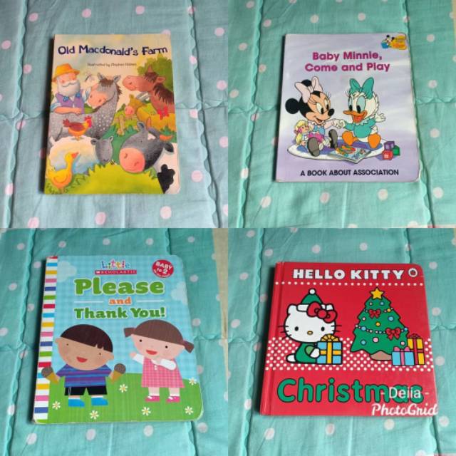 Buku anak/bayi preloved