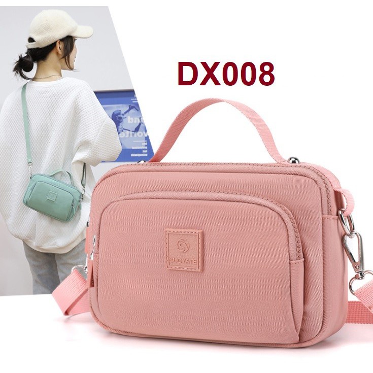 Tas Nylon Nilon Woman Bag Selempang Sling Tahan Air - DX008