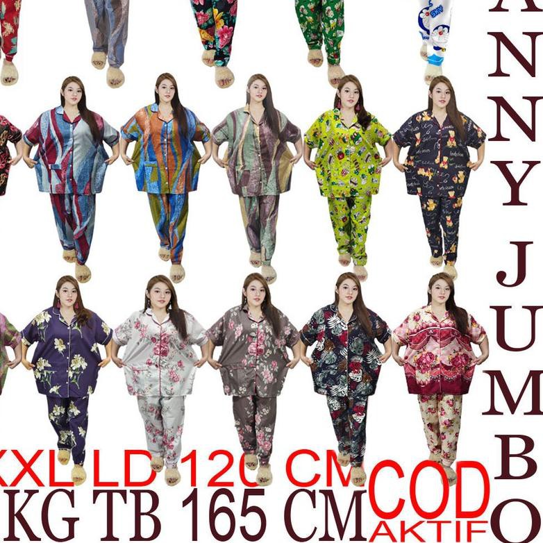 ➳ ISANNY PIYAMA SET SIZE XXL JUMBO MOTIF TIE DIE / BATIK SULTAN1 /KEROPY / READY ➯