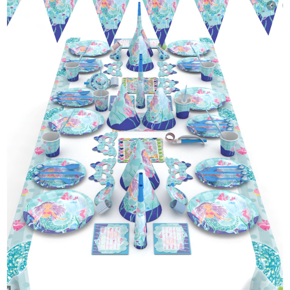 Dekorasi Pesta Ulang Tahun MERMAID TAIL/ Dessert tables
