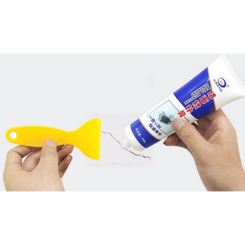 Bundara.id Pr-602 Pasta Dempul instant Reparasi Dinding Retak Bocor Swift Krim/ Wall Repair Paste Cream Crack Instant