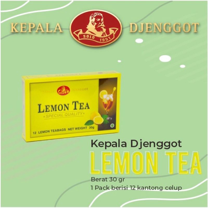 

Lemon Tea Celup 12's Kepala Djenggot