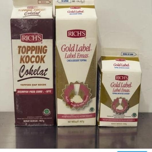 

best seller] richs label emas /gold label 500 gram