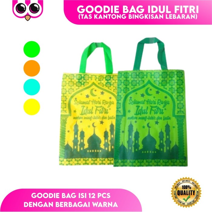 

SALE GOODIE BAG IDUL FITRI / TAS KANTONG BINGKISAN LEBARAN - kecil 30x40