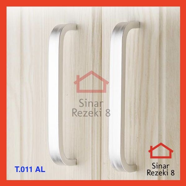 Handle 011 Aluminium Tarikan Laci Pintu Lemari Minimalis Dapur Knob