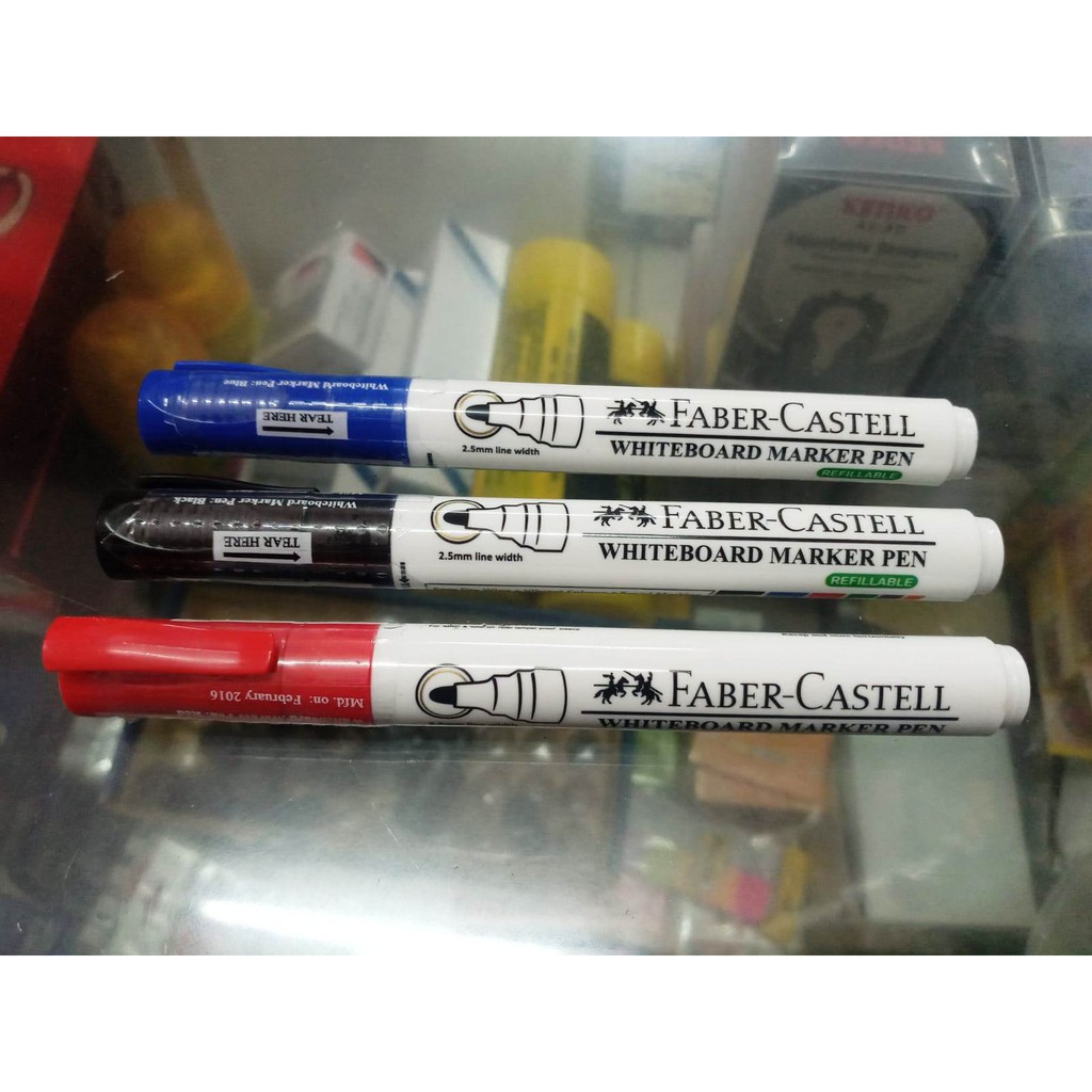 

Spidol Whiteboard Marker Pen Faber Castell Spidol Papan Tulis