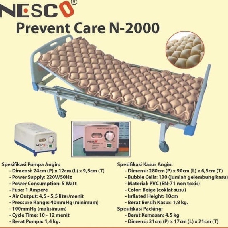 kasur decubitus nesco N-2000 / kasur anti decubitus nesco