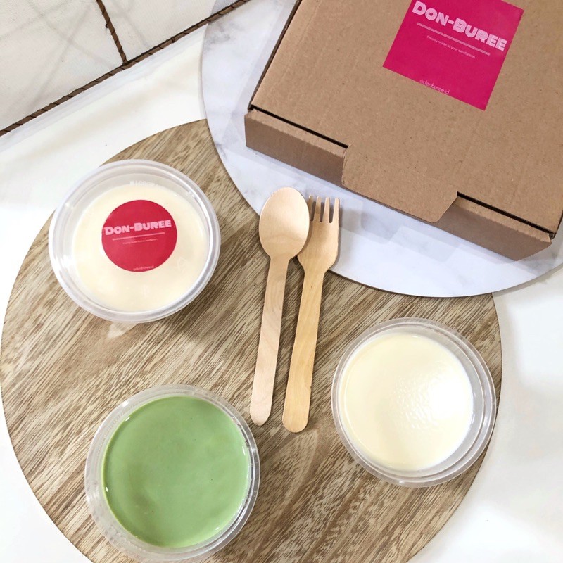 

Matcha (Green Tea) Milk Pudding