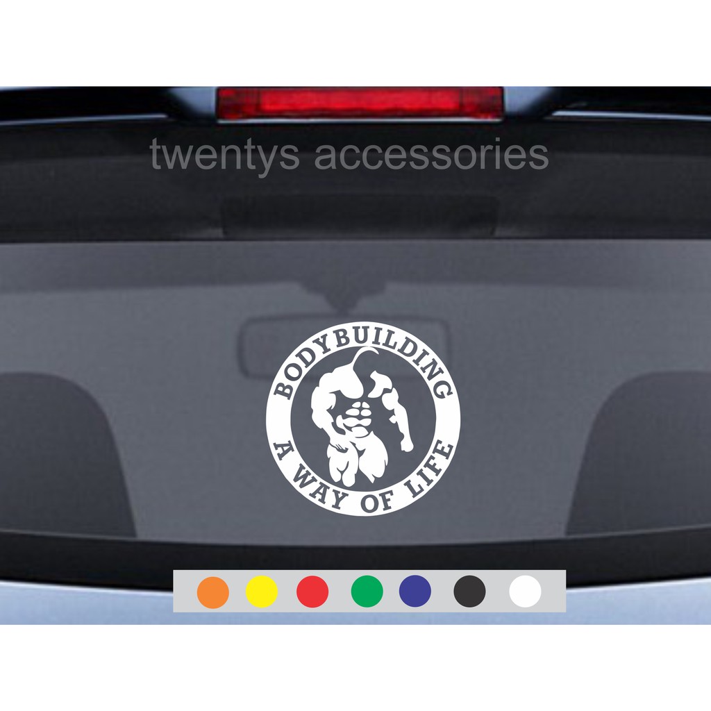 

stiker BODY BUILDING A WAY OF LIFE