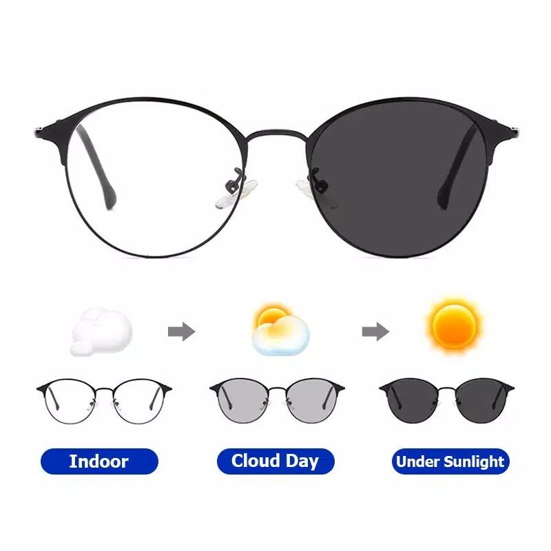 Kacamata photocromic frame 1920 besseler